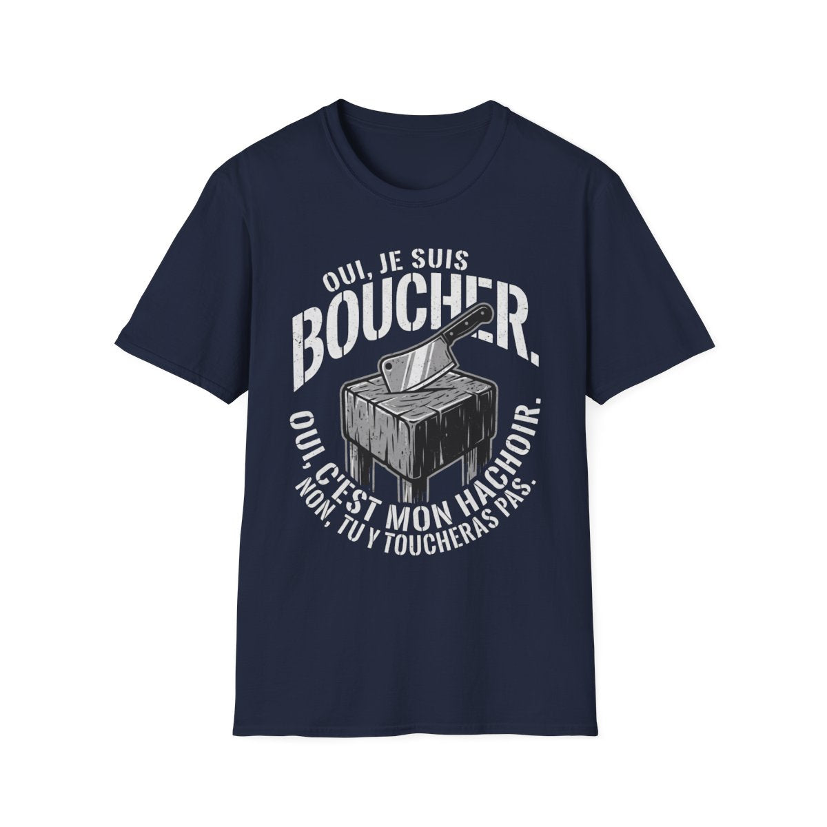 Oui, je suis boucher. C'est mon hachoir.