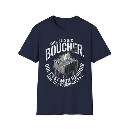 Oui, je suis boucher. C'est mon hachoir.