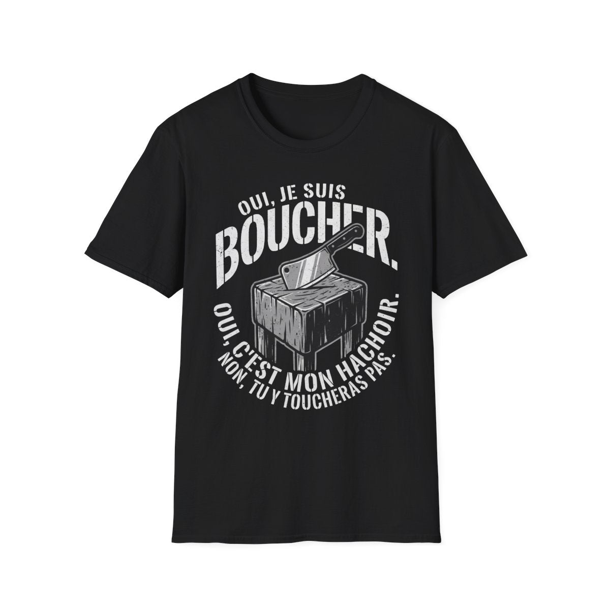Oui, je suis boucher. C'est mon hachoir.