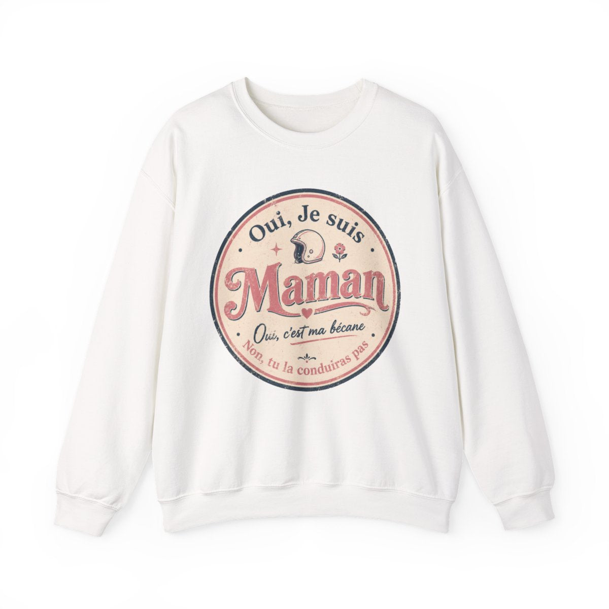 Oui, je suis maman. Oui, c'est ma bécane