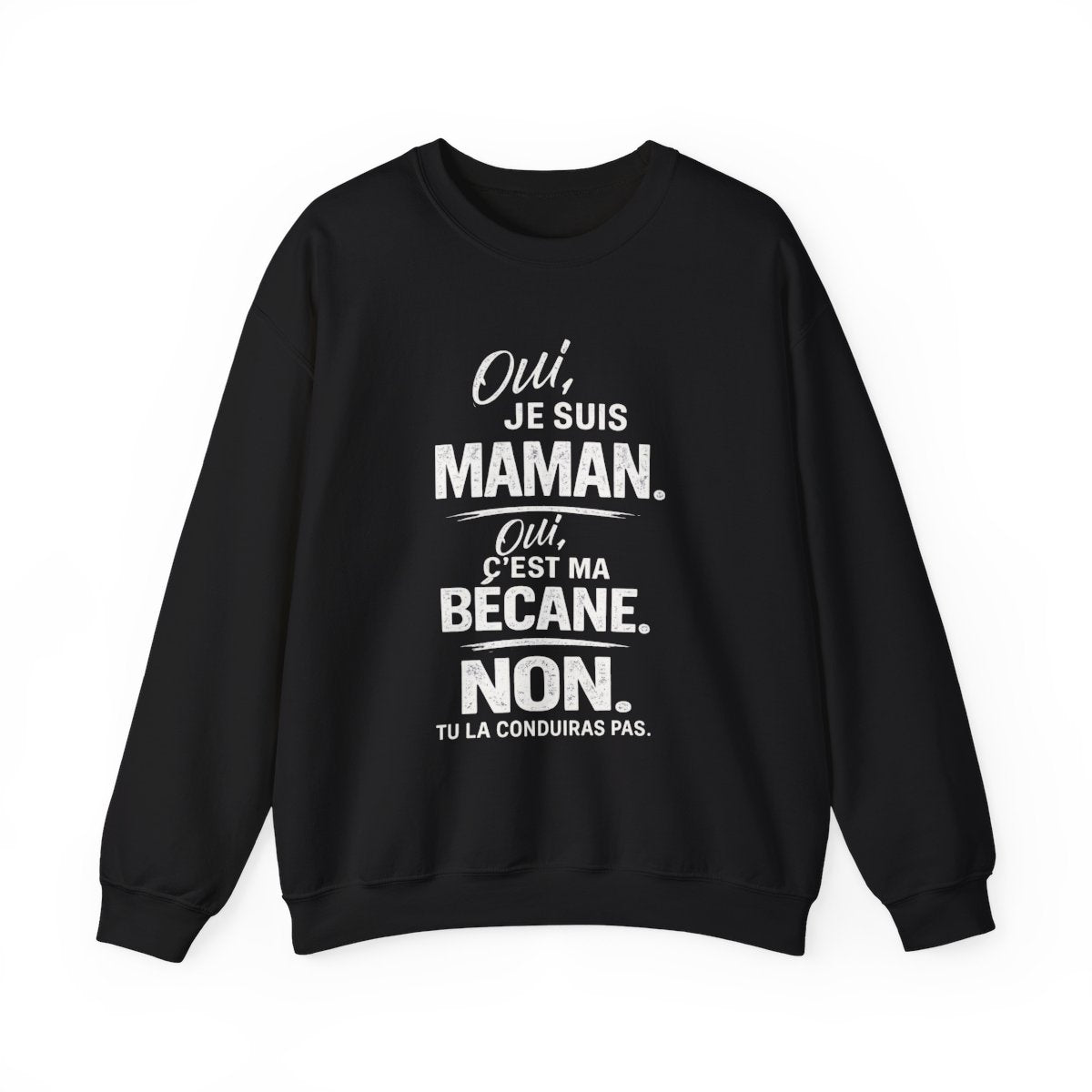 Oui, je suis maman. Oui, c'est ma bécane