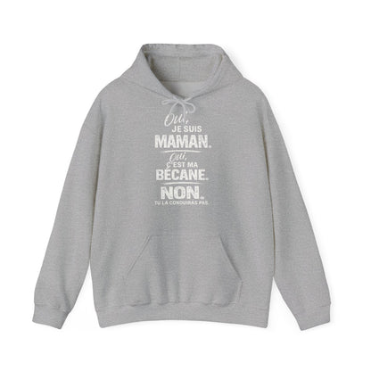 Oui, je suis maman. Oui, c'est ma bécane