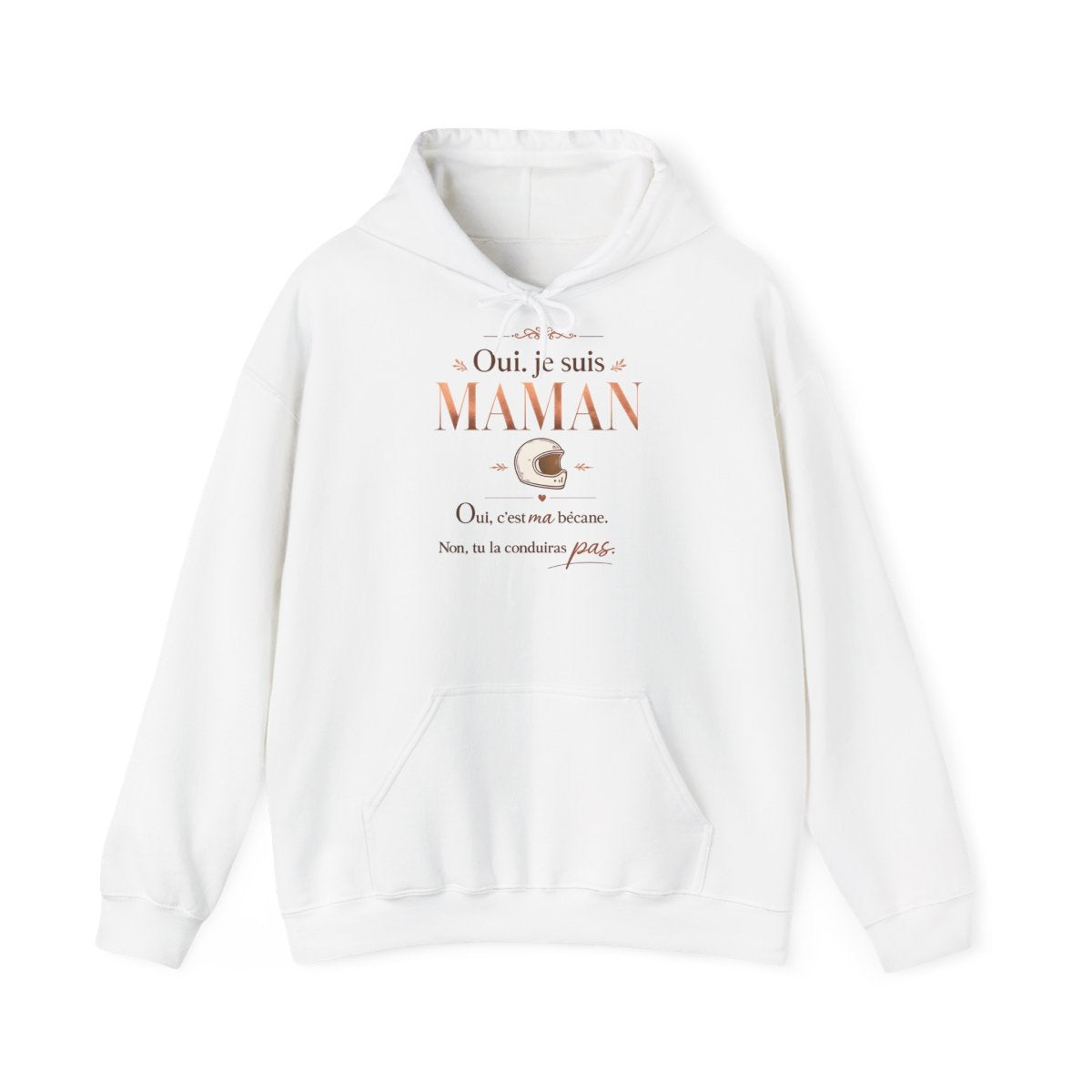 Oui, je suis maman. Oui, c'est ma bécane