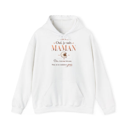 Oui, je suis maman. Oui, c'est ma bécane