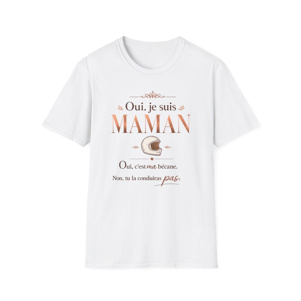 Oui, je suis maman. Oui, c'est ma bécane