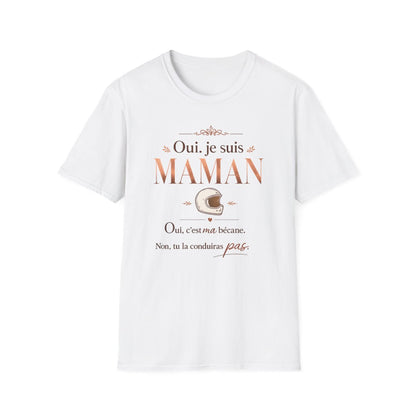 Oui, je suis maman. Oui, c'est ma bécane