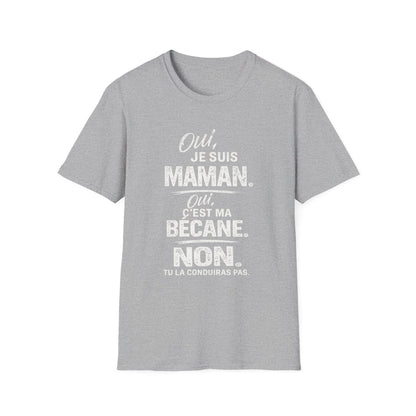 Oui, je suis maman. Oui, c'est ma bécane
