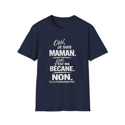 Oui, je suis maman. Oui, c'est ma bécane
