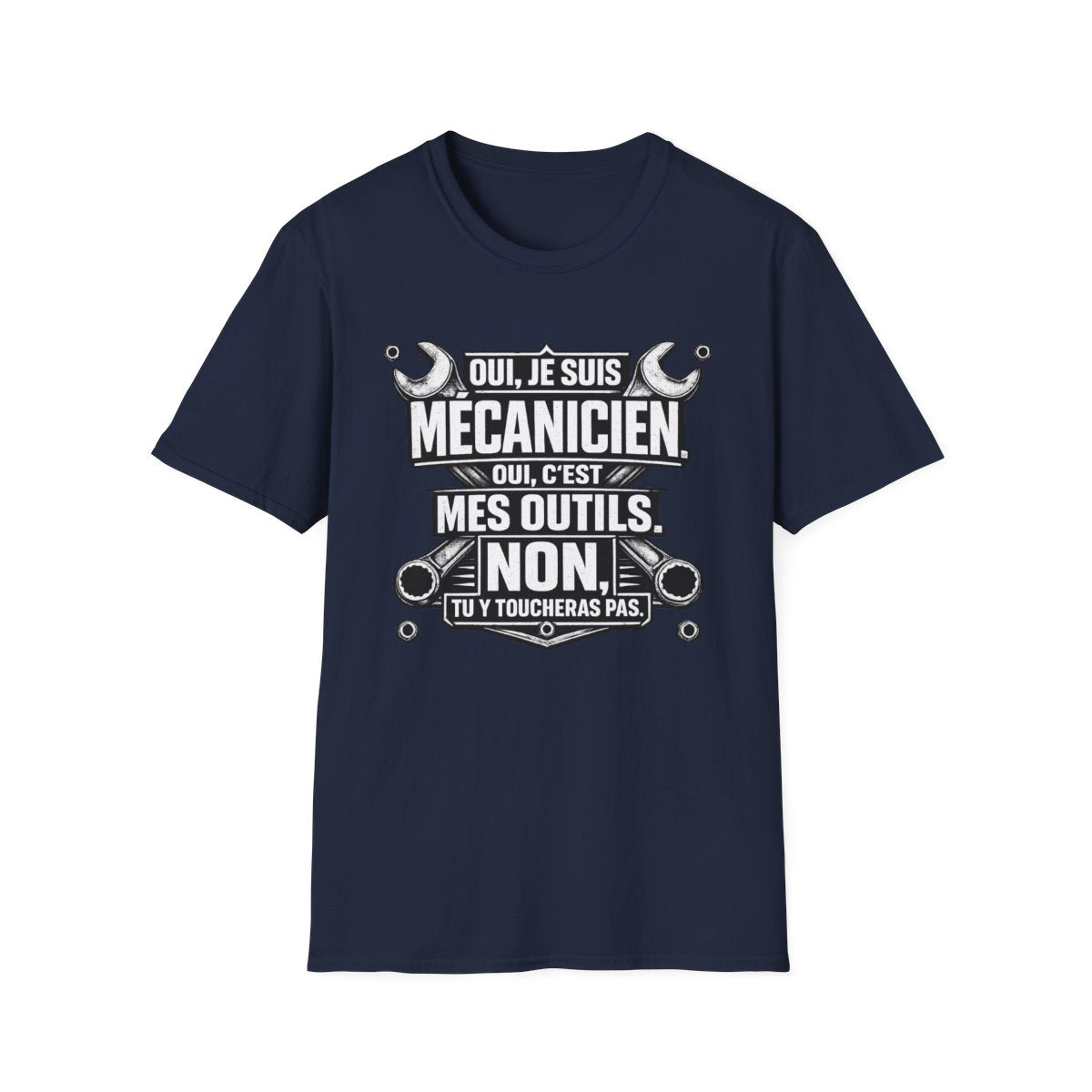 Oui, je suis Mécanicien. Oui, c'est mes outils.