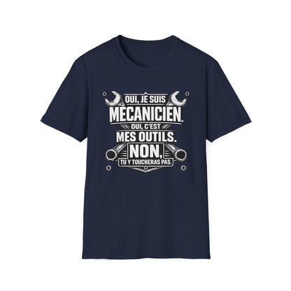 Oui, je suis Mécanicien. Oui, c'est mes outils.