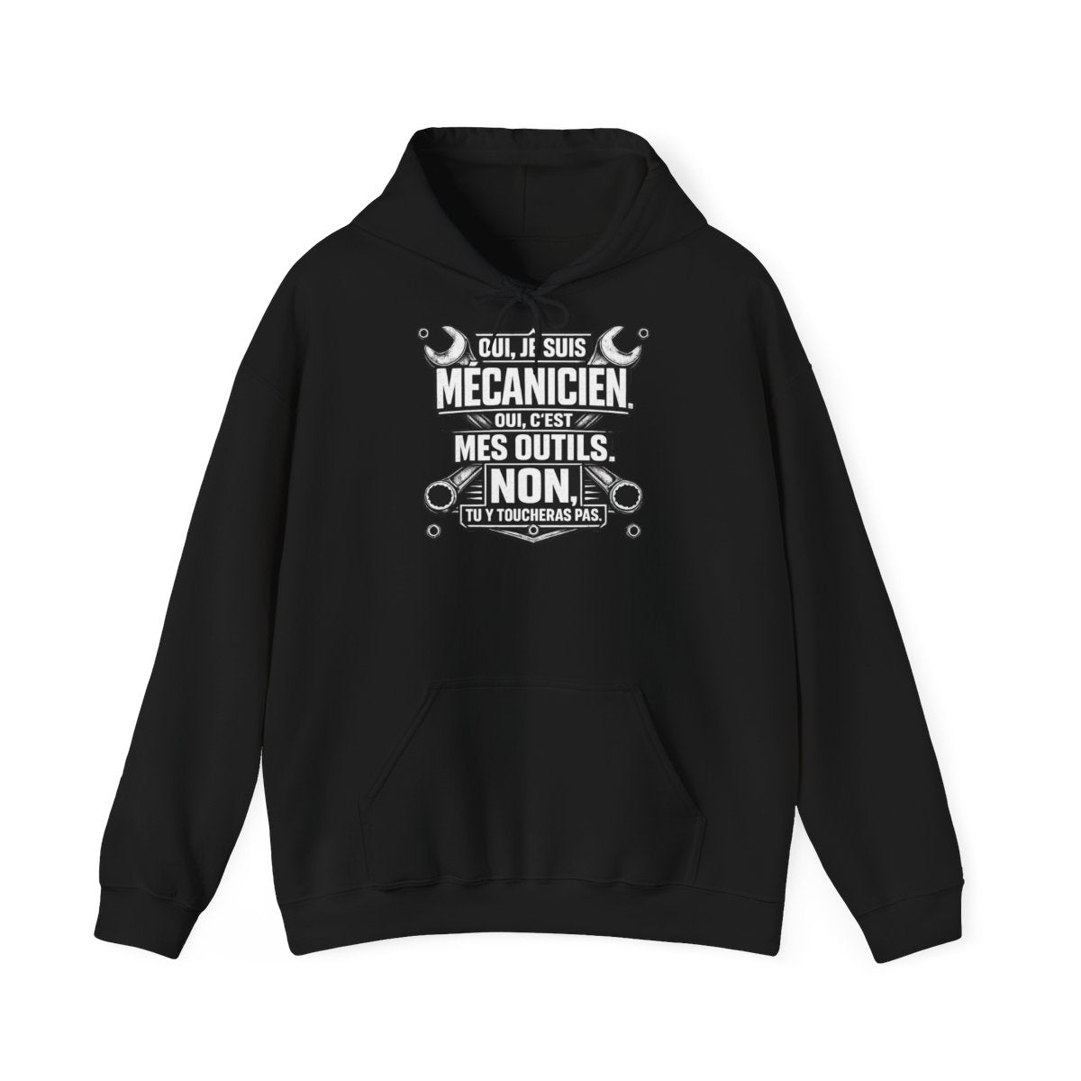 Oui, je suis Mécanicien. Oui, c'est mes outils.