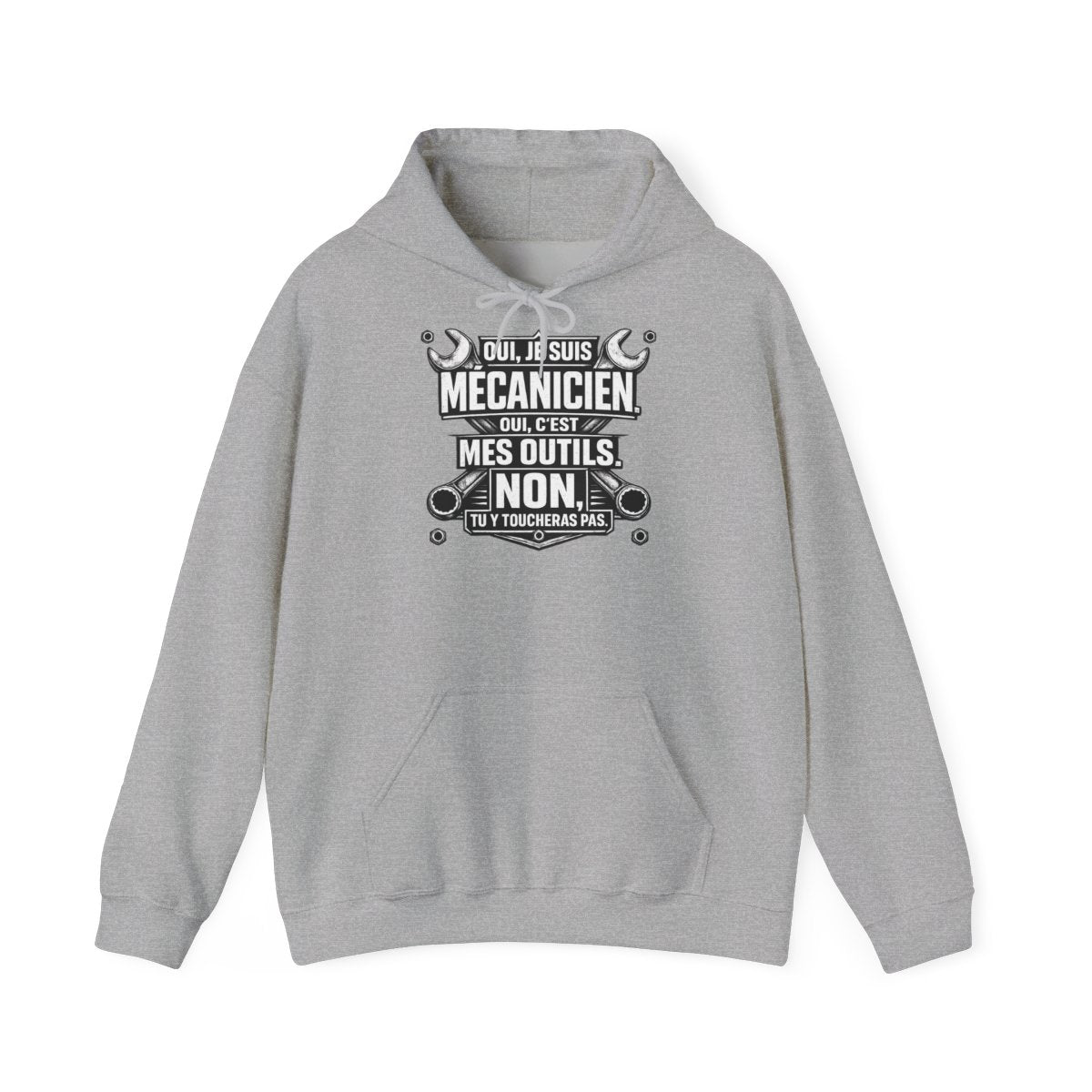 Oui, je suis Mécanicien. Oui, c'est mes outils.
