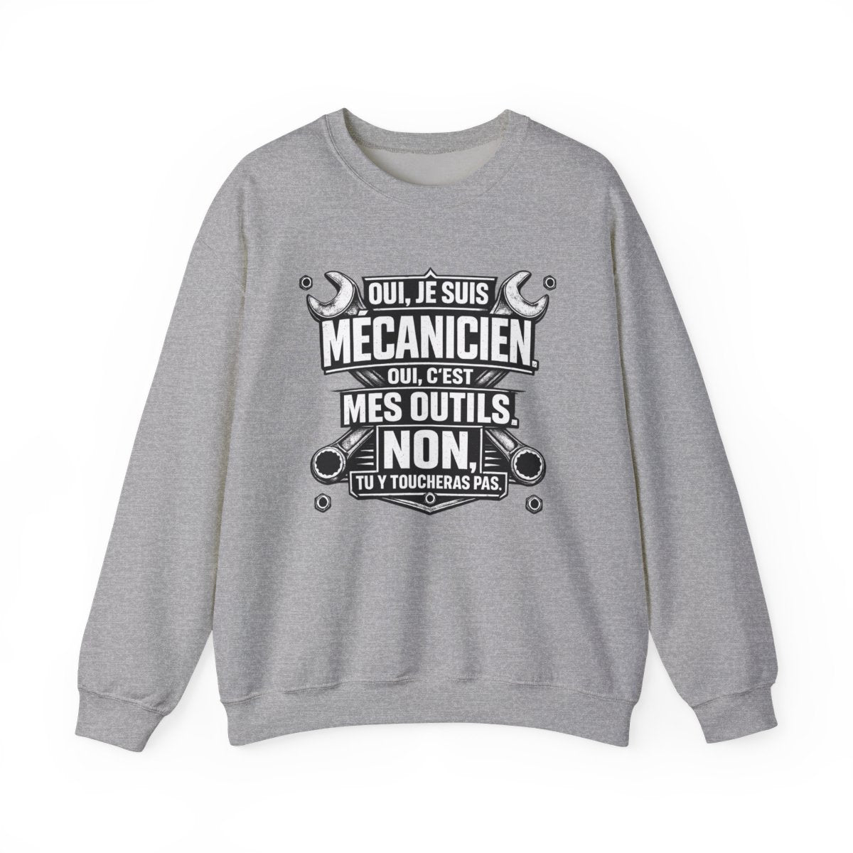 Oui, je suis Mécanicien. Oui, c'est mes outils.