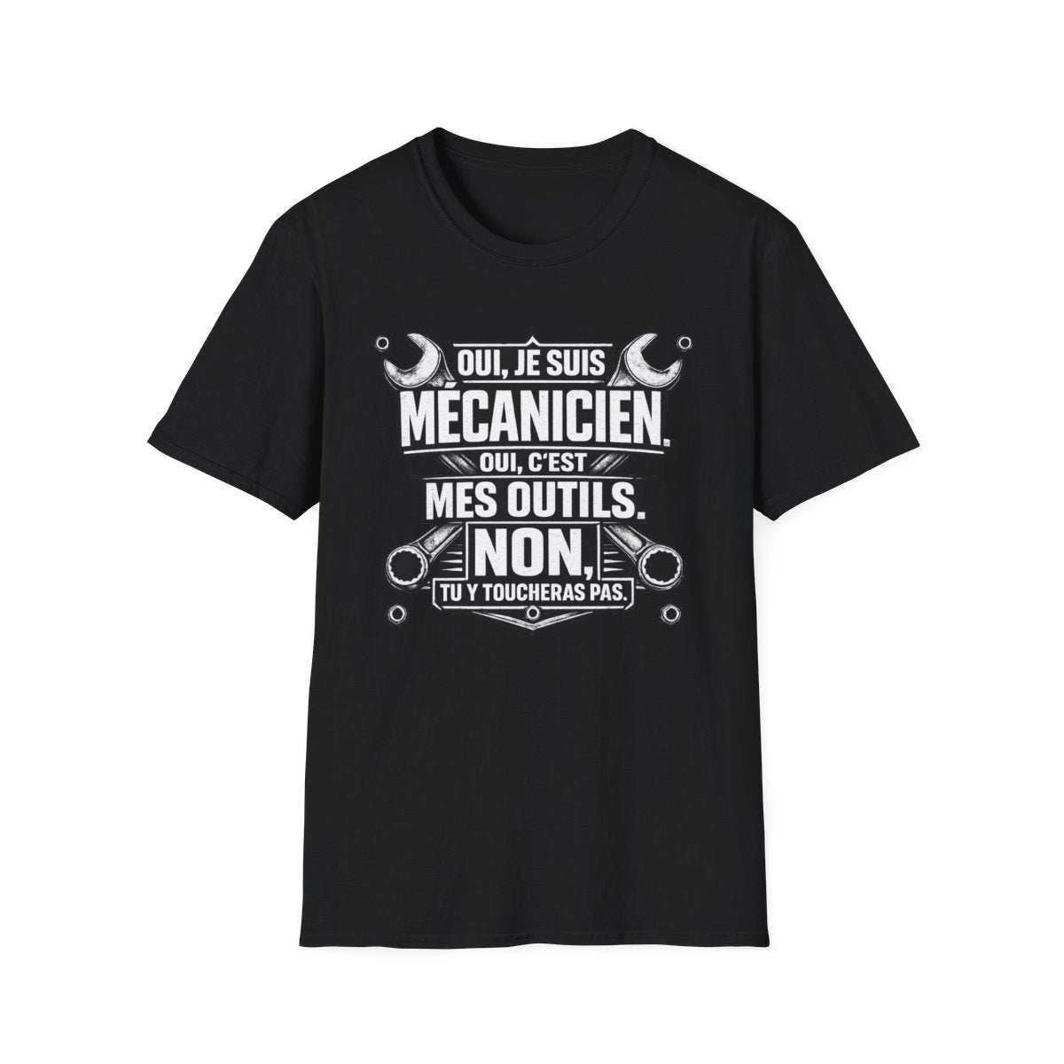 Oui, je suis Mécanicien. Oui, c'est mes outils.