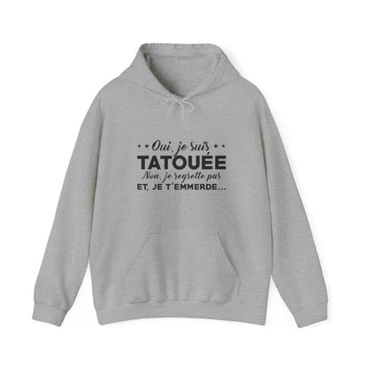 Oui, je suis tatouée et non, je regrette pas et je t'emmerde