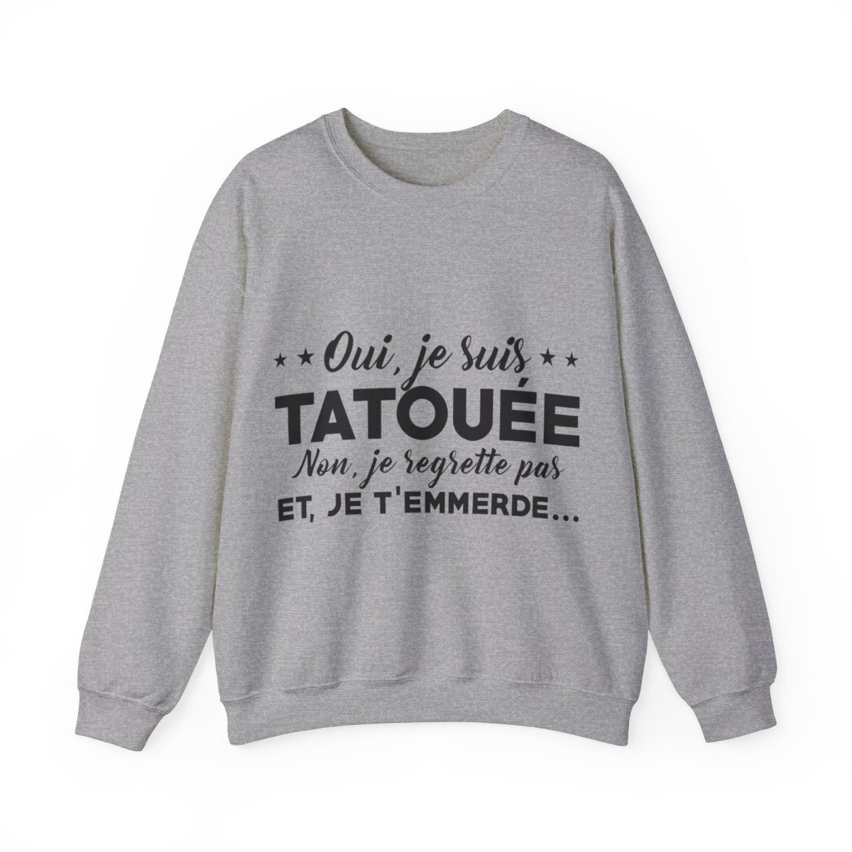 Oui, je suis tatouée et non, je regrette pas et je t'emmerde