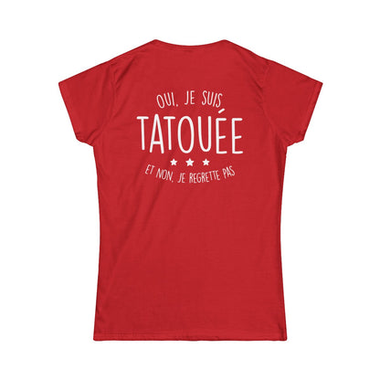 Oui, je suis tatouée et non, je regrette pas