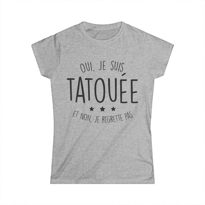 Oui, je suis tatouée et non, je regrette pas
