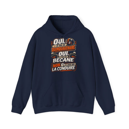 Oui, je suis un quinquagénaire. Oui, c'est ma bécane