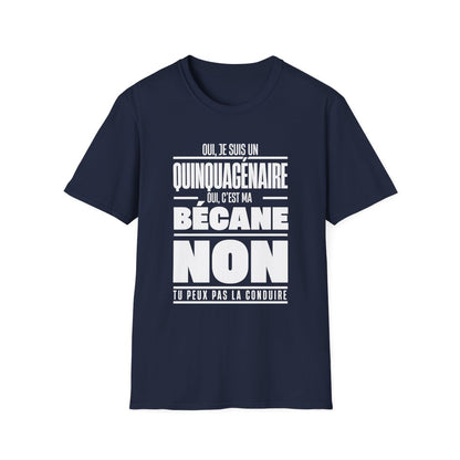 Oui, je suis un quinquagénaire. Oui, c'est ma bécane