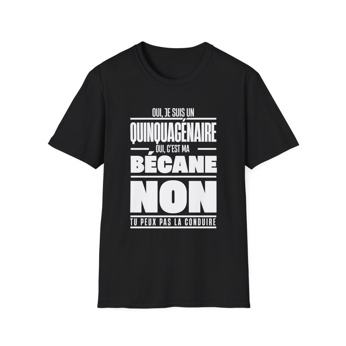 Oui, je suis un quinquagénaire. Oui, c'est ma bécane