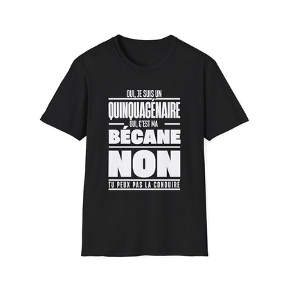 Oui, je suis un quinquagénaire. Oui, c'est ma bécane