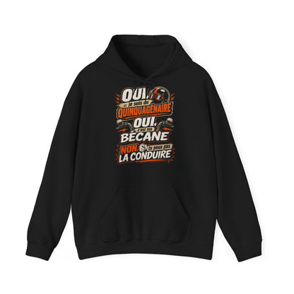 Oui, je suis un quinquagénaire. Oui, c'est ma bécane