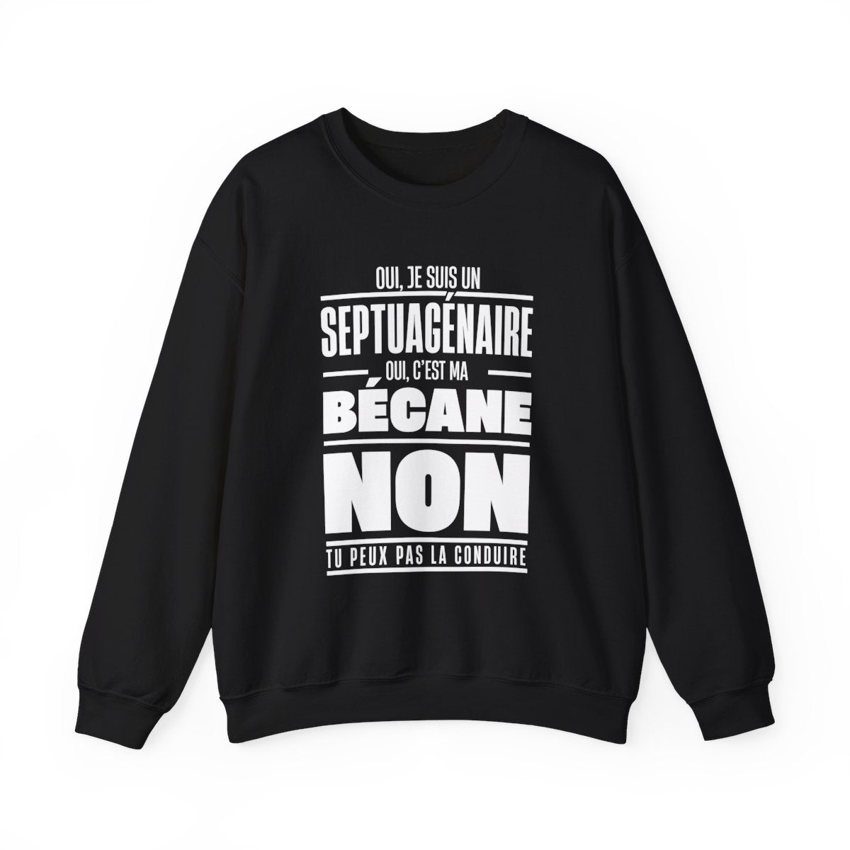 Oui, je suis un septuagénaire. Oui, c'est ma bécane