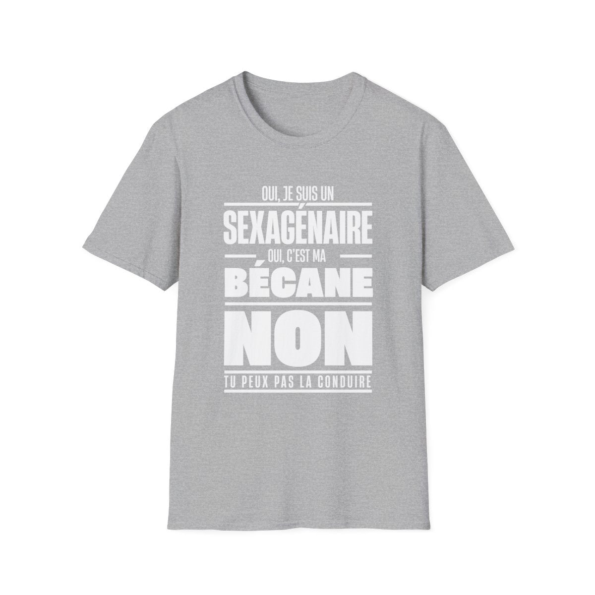 Oui, je suis un sexagénaire. Oui, c'est ma bécane