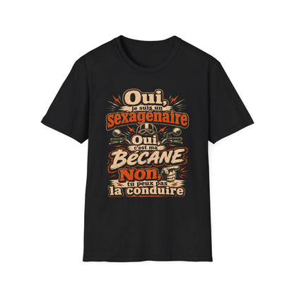Oui, je suis un sexagénaire. Oui, c'est ma bécane