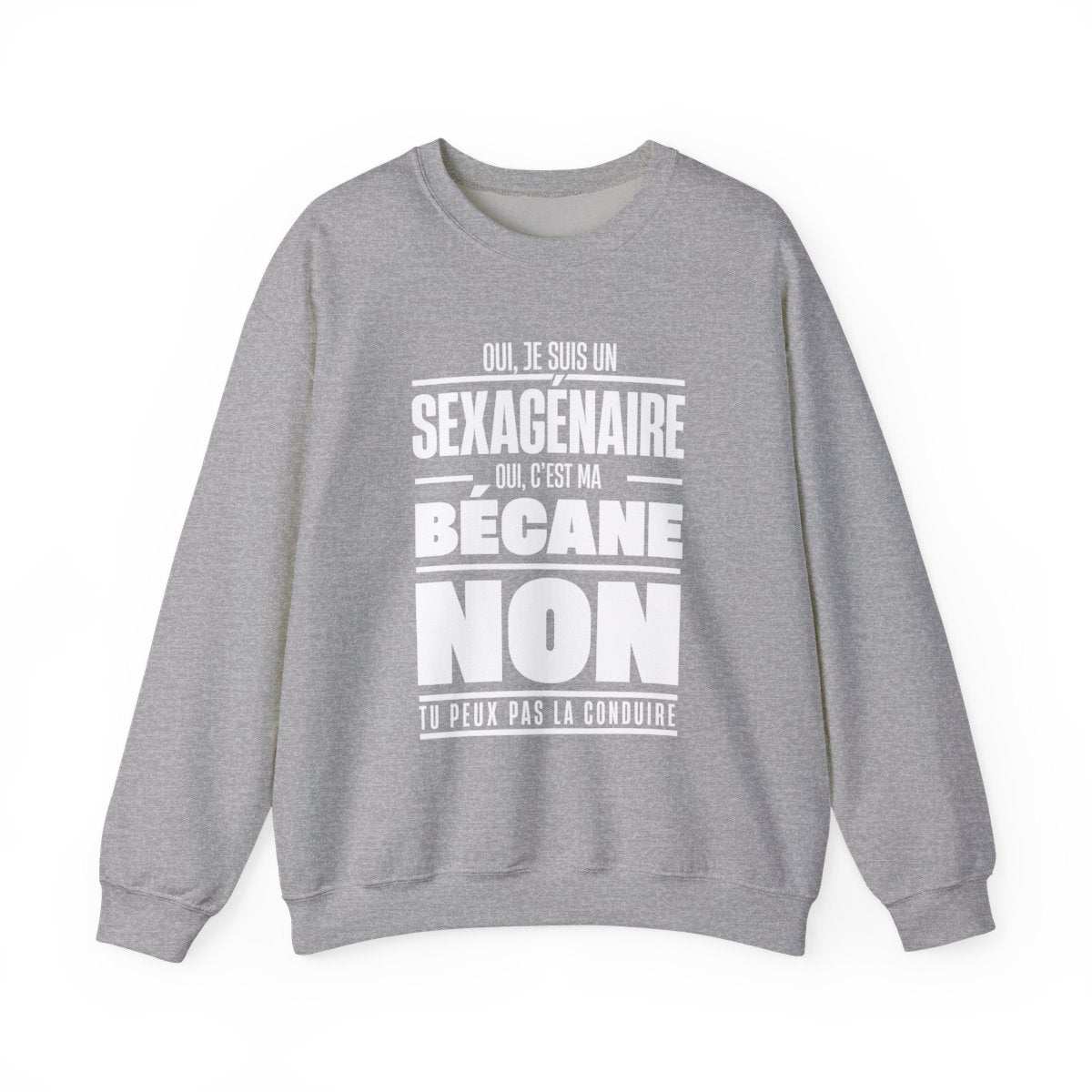 Oui, je suis un sexagénaire. Oui, c'est ma bécane