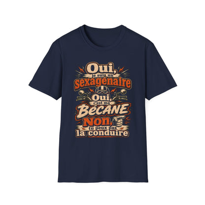 Oui, je suis un sexagénaire. Oui, c'est ma bécane