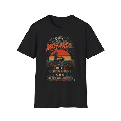 Oui, je suis une motarde, oui c'est ma bécane
