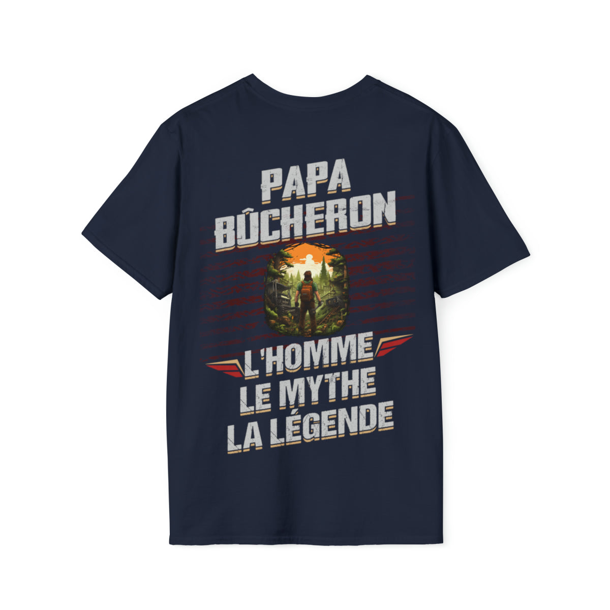 Papa, Bûcheron, Légende