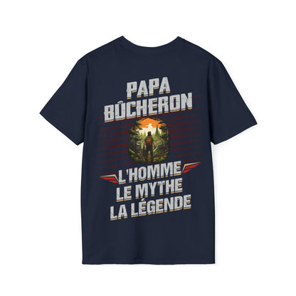 Papa, Bûcheron, Légende