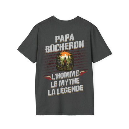 Papa, Bûcheron, Légende