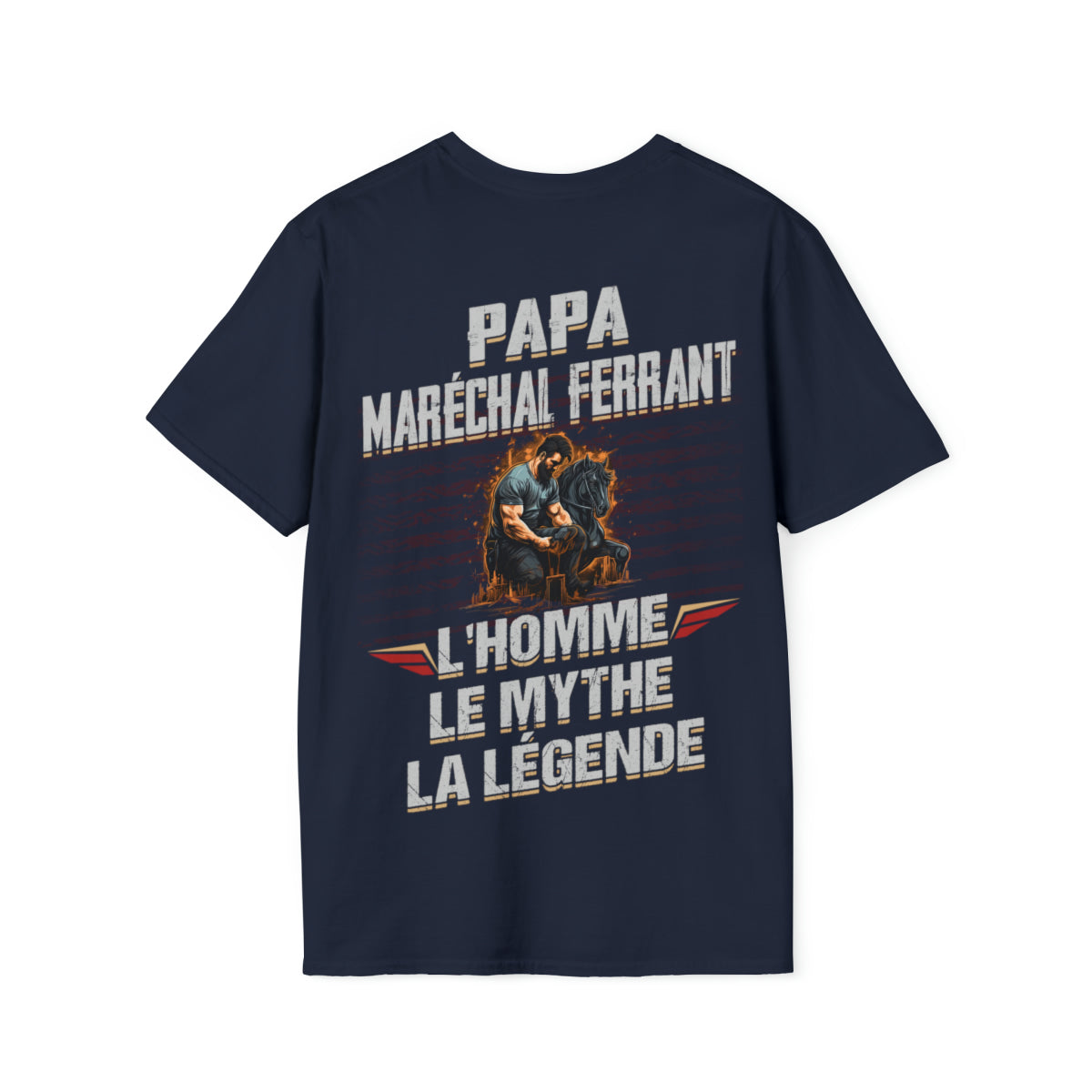 Papa, Maréchal ferrant, Légende