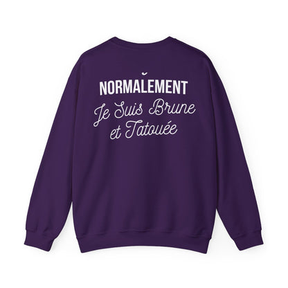 Parlez moi normalement je suis brune et tatouée