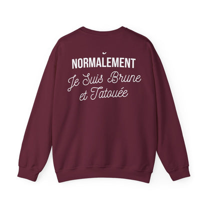 Parlez moi normalement je suis brune et tatouée
