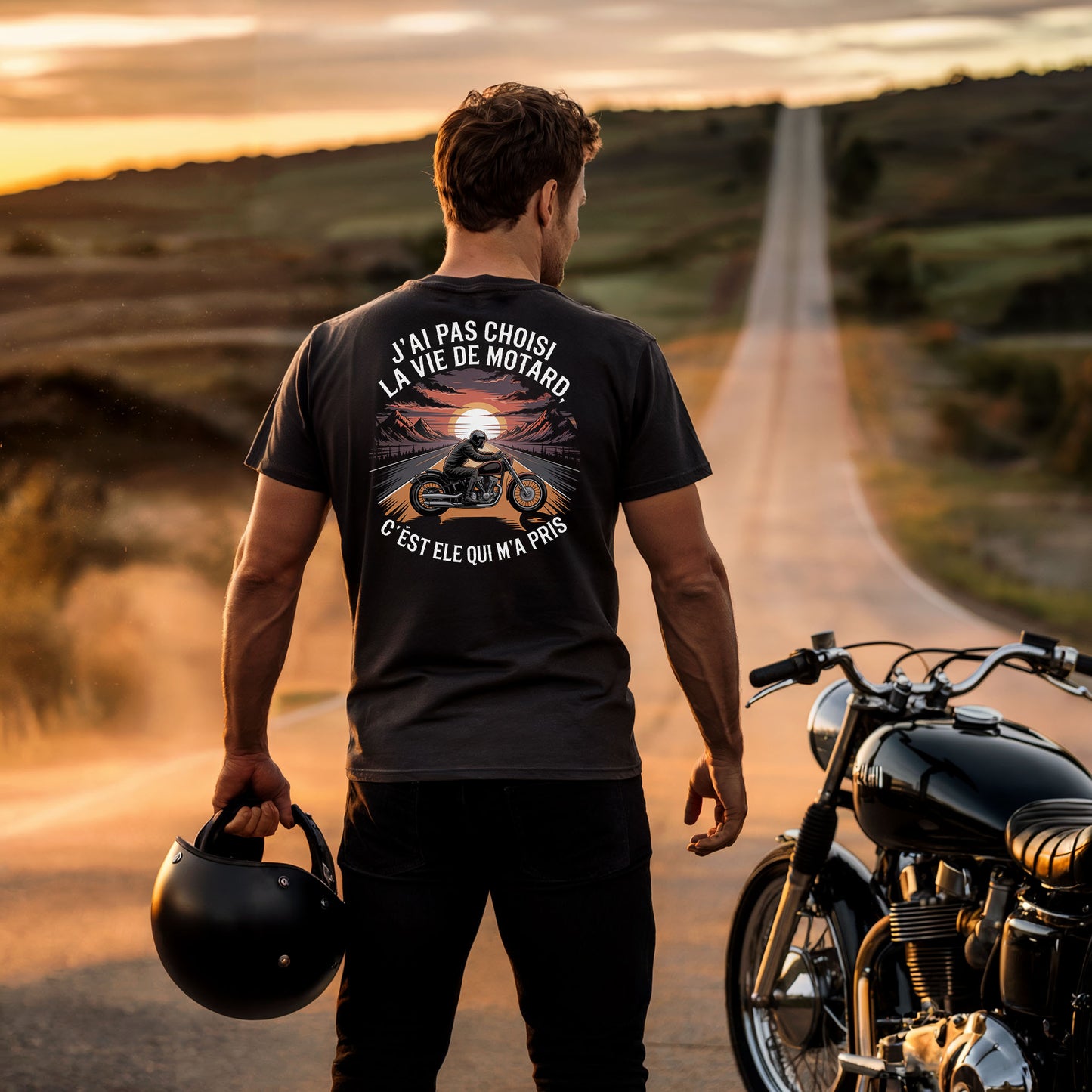 J'ai pas choisi la vie de motard