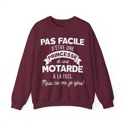 Pas facile d'être une princesse et une motarde à la fois