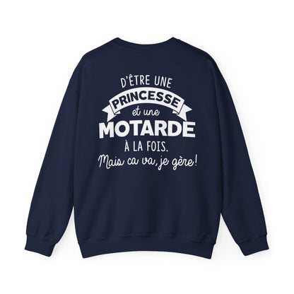 Pas facile d'être une princesse et une motarde à la fois