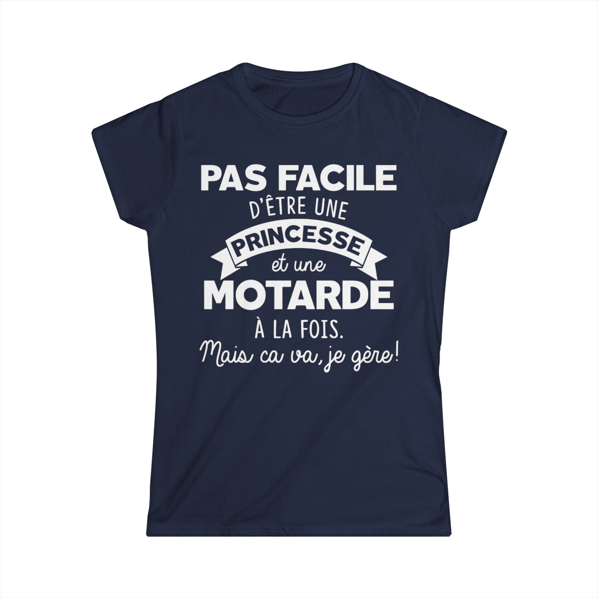 Pas facile d'être une princesse et une motarde à la fois