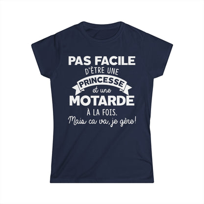 Pas facile d'être une princesse et une motarde à la fois