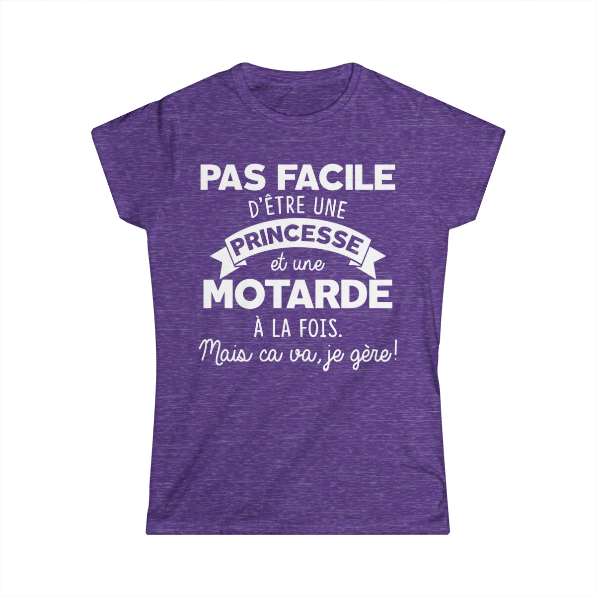 Pas facile d'être une princesse et une motarde à la fois