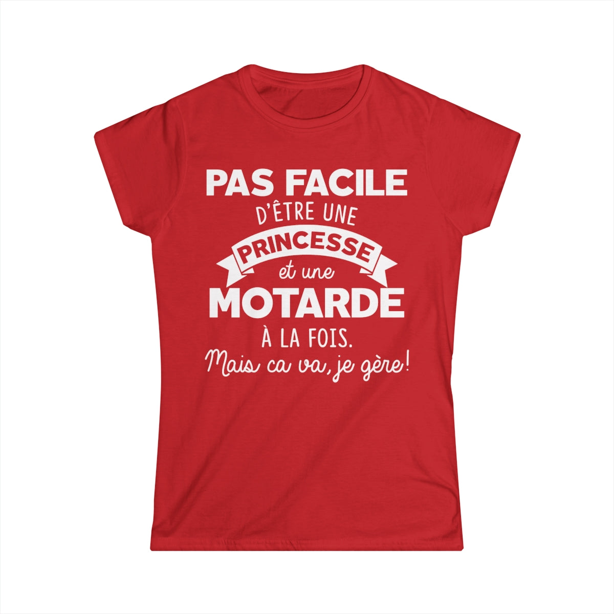 Pas facile d'être une princesse et une motarde à la fois