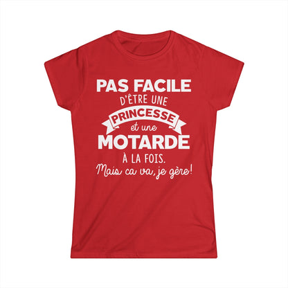 Pas facile d'être une princesse et une motarde à la fois