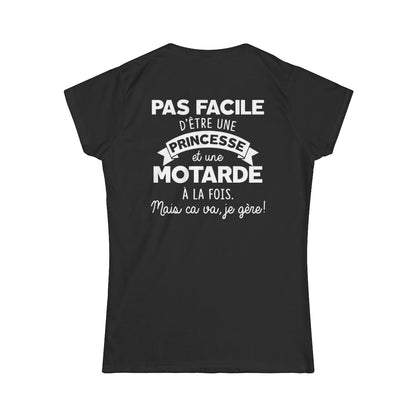 Pas facile d'être une princesse et une motarde à la fois