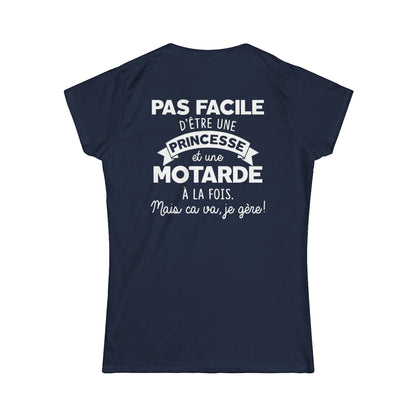 Pas facile d'être une princesse et une motarde à la fois