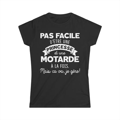 Pas facile d'être une princesse et une motarde à la fois